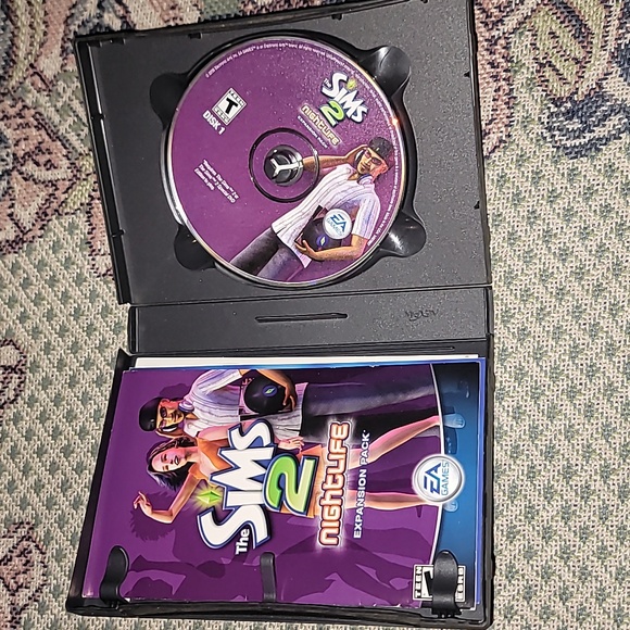 The Sims 2 Night Life PC Game Expansion Pack 2 discs 🕺💃 - Picture 3 of 6
